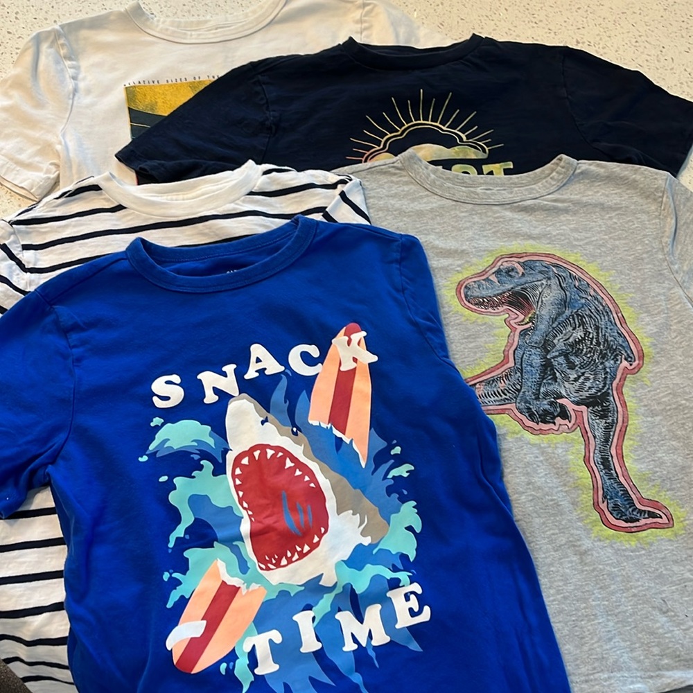 5 GAP Short Sleeve T Shirts